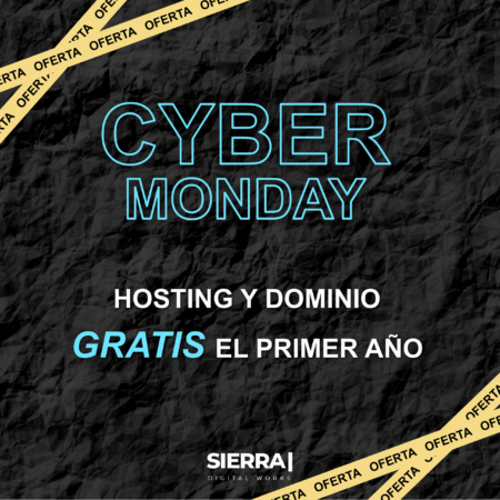 oferta Cyber Monday diseño web